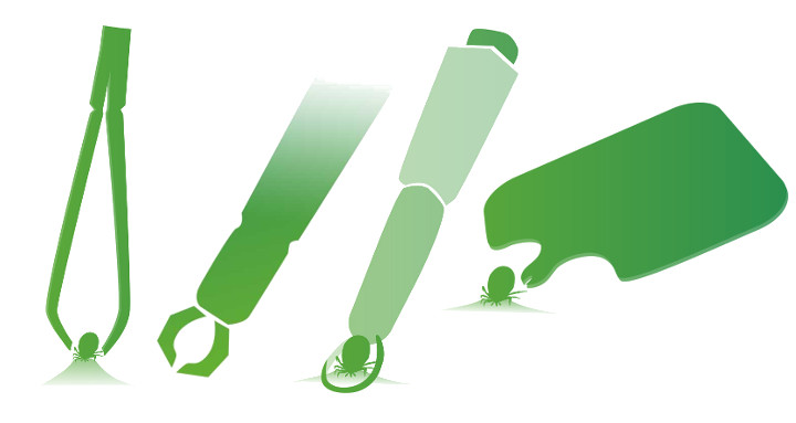 Hilfsmittel zur Zeckenentfernung